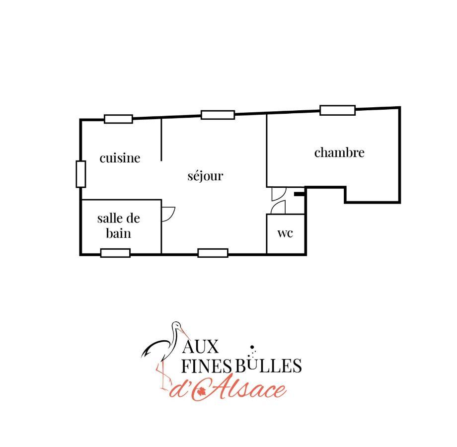 Apartment Aux Fines Bulles D'alsace Privatif En Supplement *